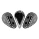 Les perles par Puca® Amos Perlen Jet hematite 23980/14400